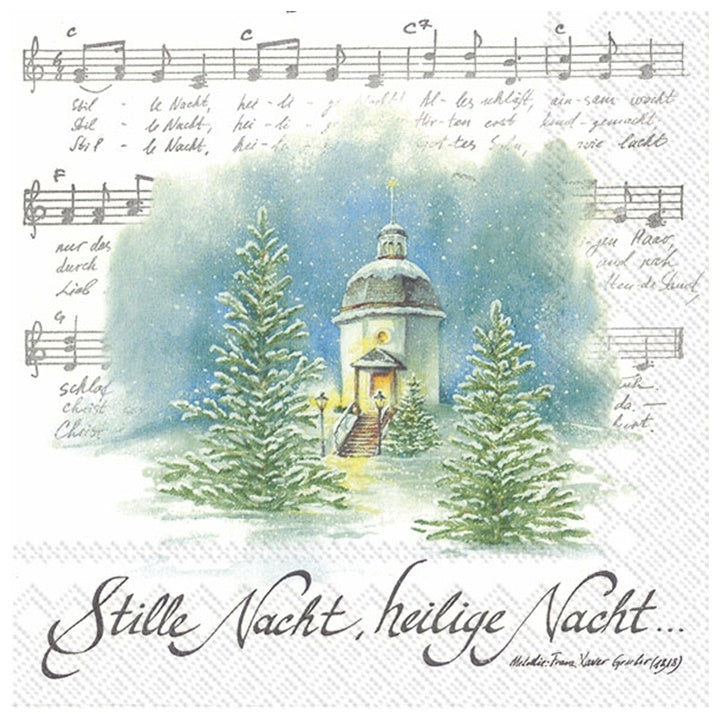 Салфетки за ДЕКУПАЖ - Silent Night - 1 брой — изображение 1