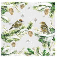 Салфетки за ДЕКУПАЖ Sparrows in Snow - 1 брой — изображение 1