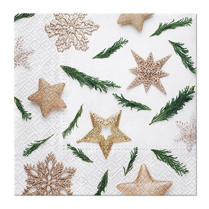Салфетки за ДЕКУПАЖ Star decorations - 1 брой — изображение 1