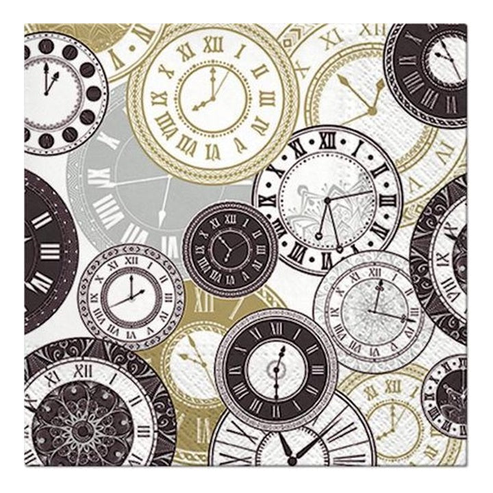 Салфетки за ДЕКУПАЖ - Twelve oclock - 1 брой — изображение 1