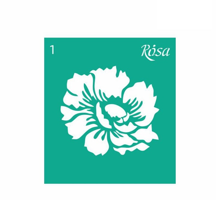 Самозалепващ се шаблон Rosa Talent 9 x 10 cm - мотив №1 — изображение 1
