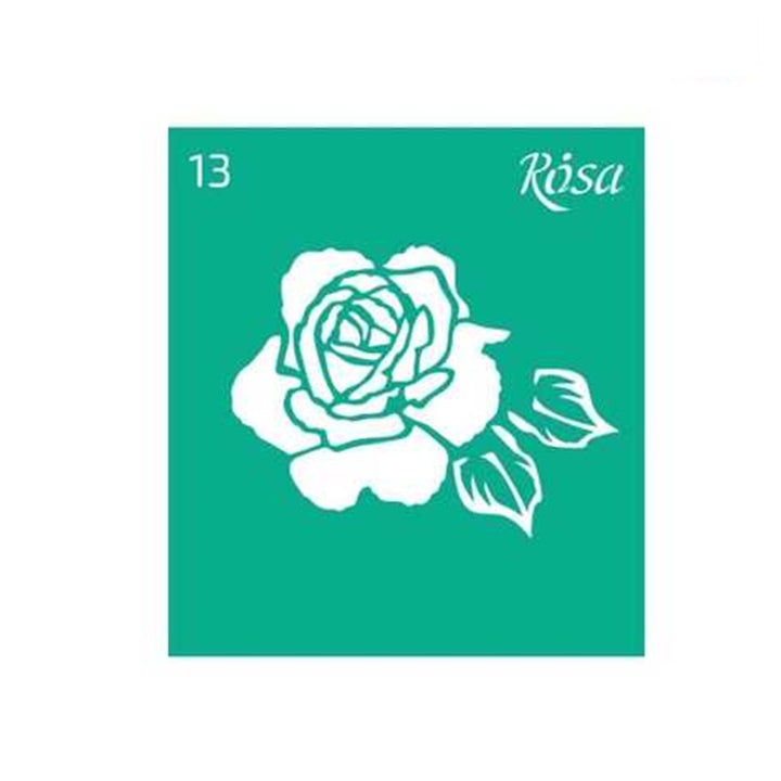 Самозалепващ се шаблон Rosa Talent 9 x 10 cm - мотив № 13 — изображение 1