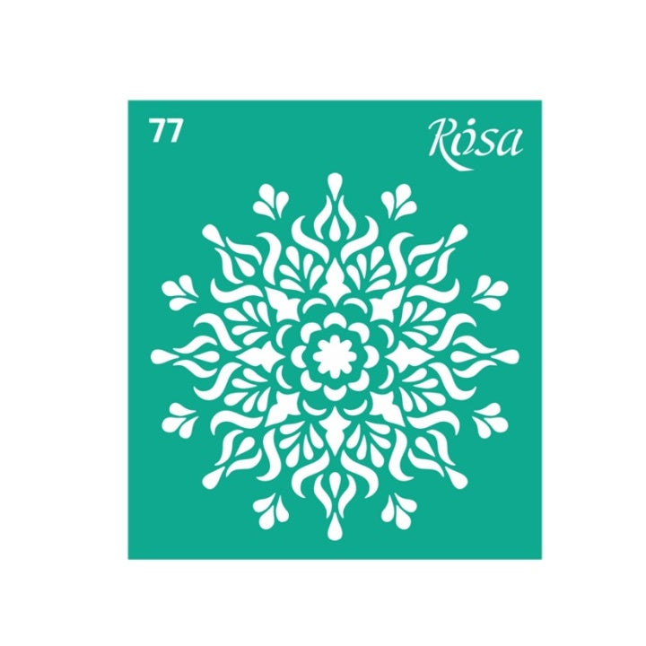 Самозалепващ се шаблон Rosa Talent 9 x 10 cm - мотив № 77 — изображение 1