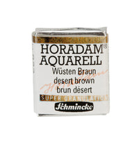 Schmincke Horadam акварелна боя в половин ваничка – Urban yellow – 923 Пустинно кафяво