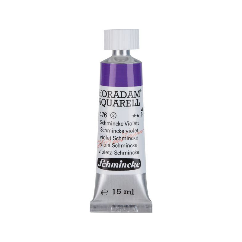 Schmincke Horadam акварелна боя в тубичка 15 ml - Onetz – 476 Schmincke виолет