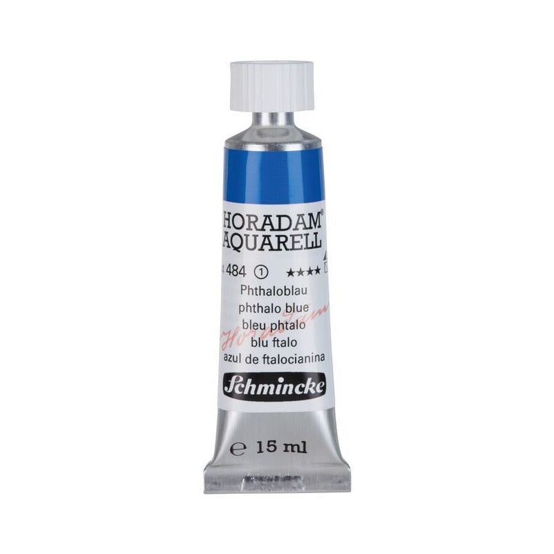 Schmincke Horadam акварелна боя в тубичка 15 ml - Onetz – 484 Фтало синьо