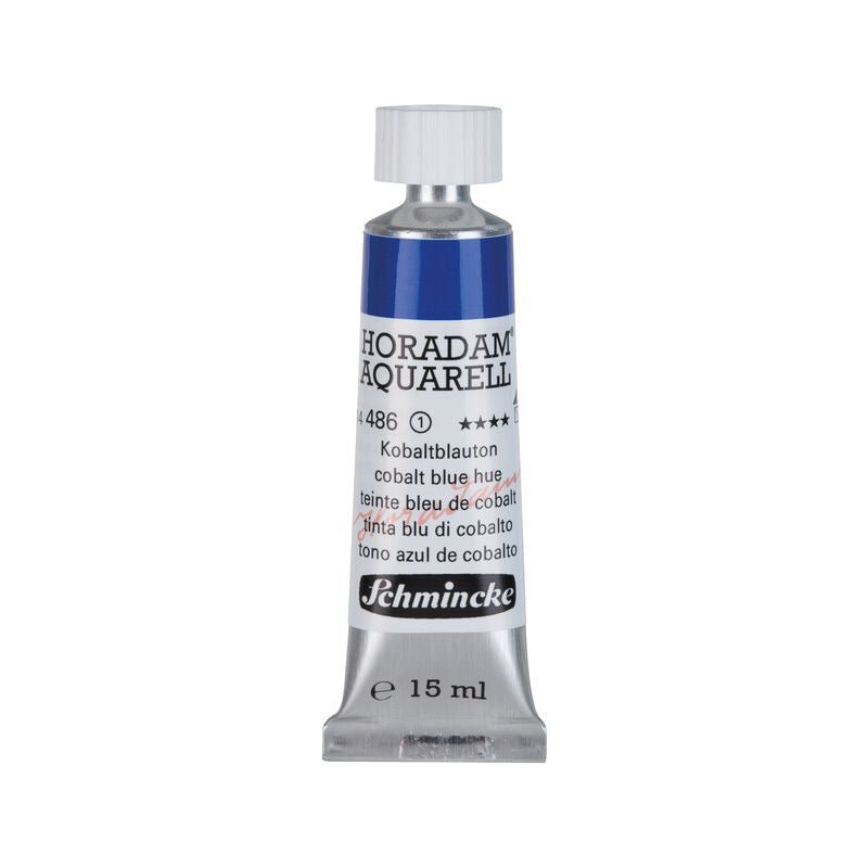 Schmincke Horadam акварелна боя в тубичка 15 ml - Onetz – 486 Кобалтово синьо имитация