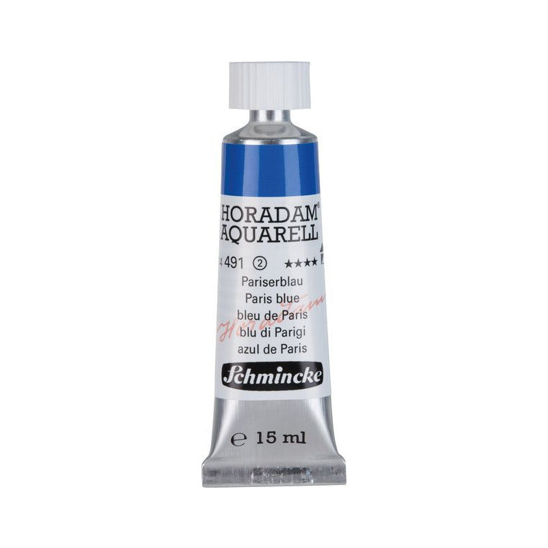 Schmincke Horadam акварелна боя в тубичка 15 ml - Onetz – 491 Парижко синьо