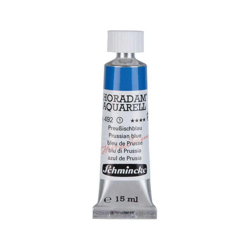 Schmincke Horadam акварелна боя в тубичка 15 ml - Onetz – 492 Пруско синьо