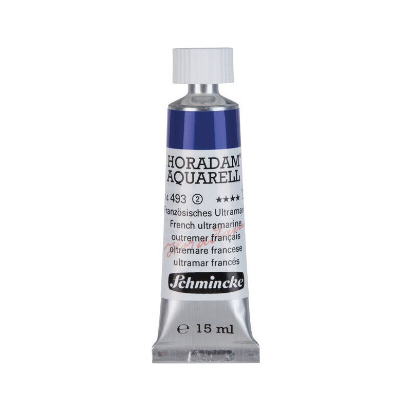 Schmincke Horadam акварелна боя в тубичка 15 ml - Onetz – 493 Френски ултрамарин