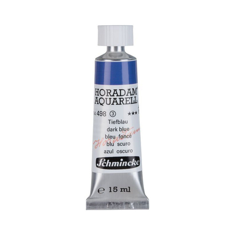 Schmincke Horadam акварелна боя в тубичка 15 ml - Onetz – 498 Тъмно синьо