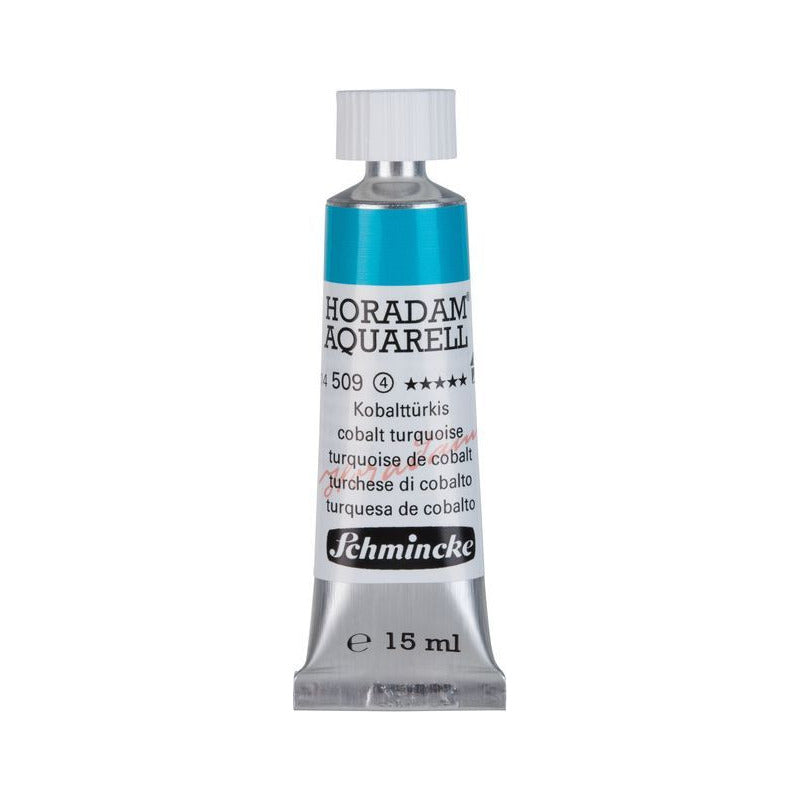 Schmincke Horadam акварелна боя в тубичка 15 ml - Onetz – 509 Кобалтов тюркоаз
