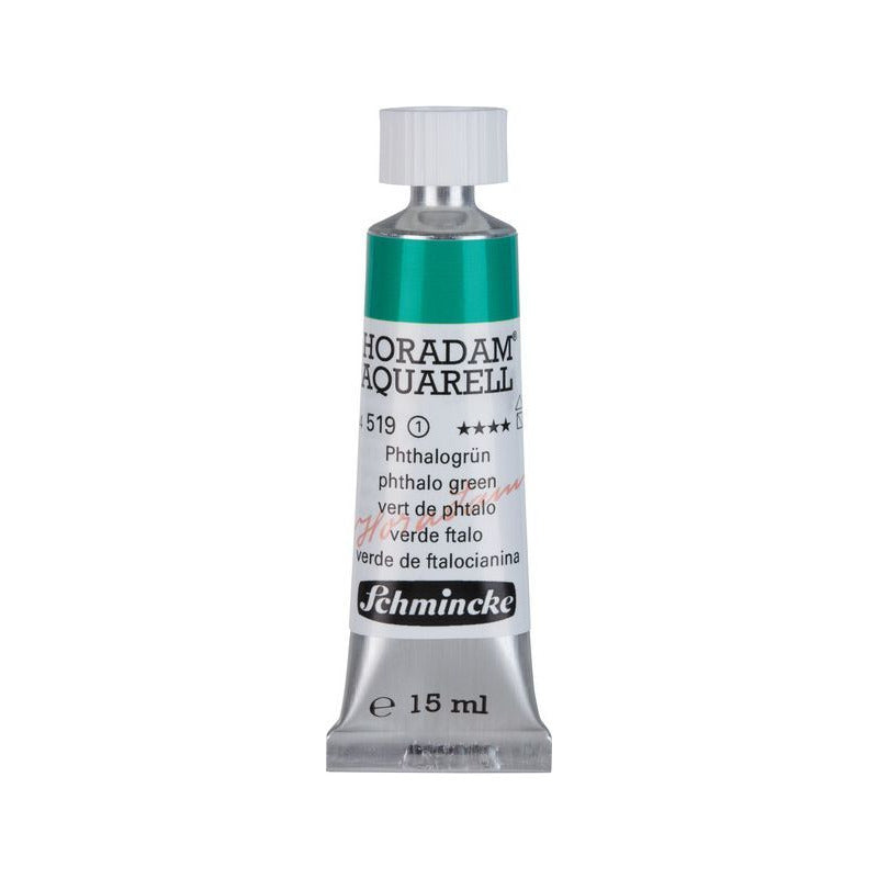 Schmincke Horadam акварелна боя в тубичка 15 ml - Onetz – 519 Фтало зелено