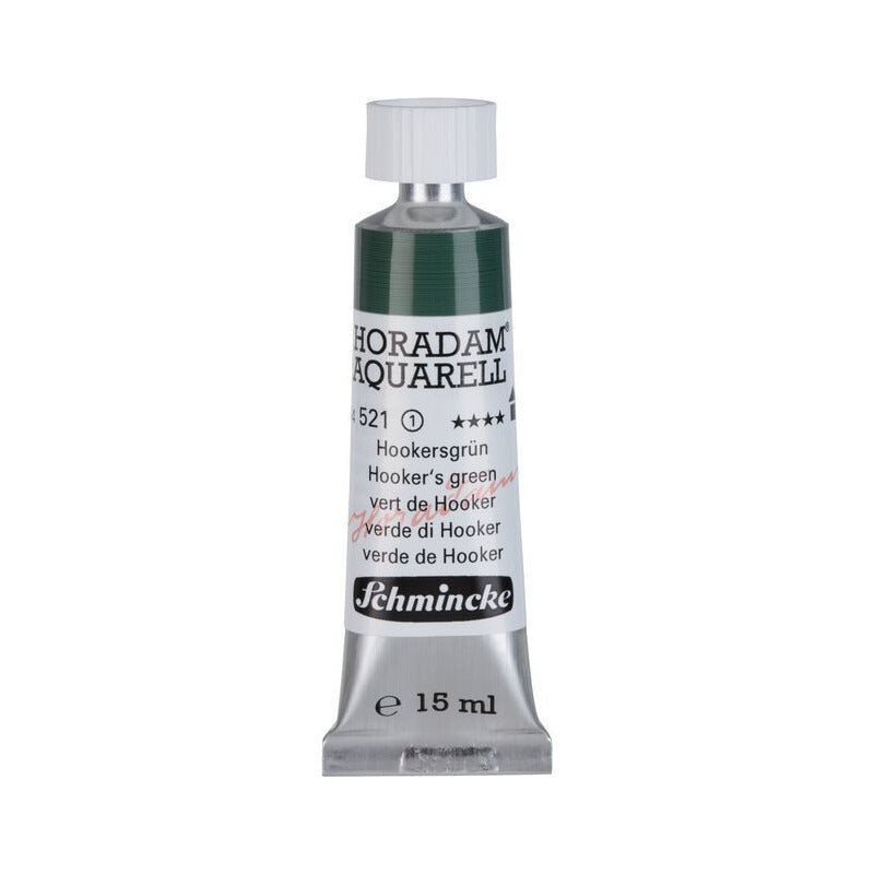 Schmincke Horadam акварелна боя в тубичка 15 ml - Onetz – 521 Хукерово зелено