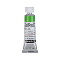 Schmincke Horadam акварелна боя в тубичка 15 ml - Onetz – 526 Перманентно зелено