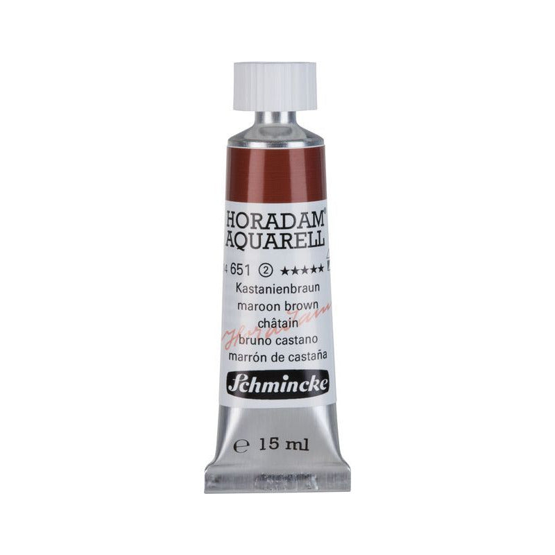 Schmincke Horadam акварелна боя в тубичка 15 ml - Onetz – 651 Кестеняво кафяво