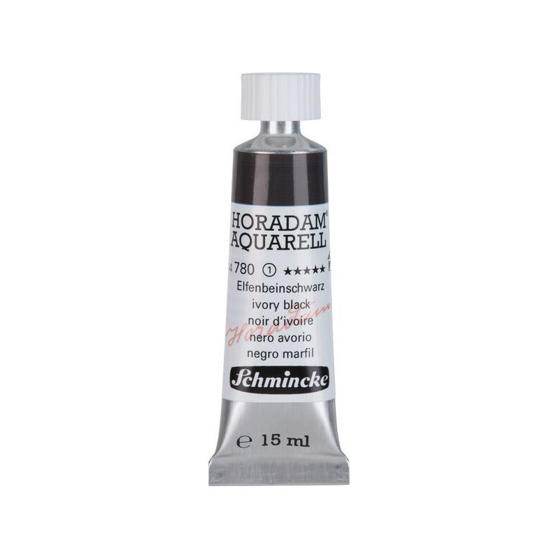 Schmincke Horadam акварелна боя в тубичка 15 ml - Onetz – 780 Слонова кост черно