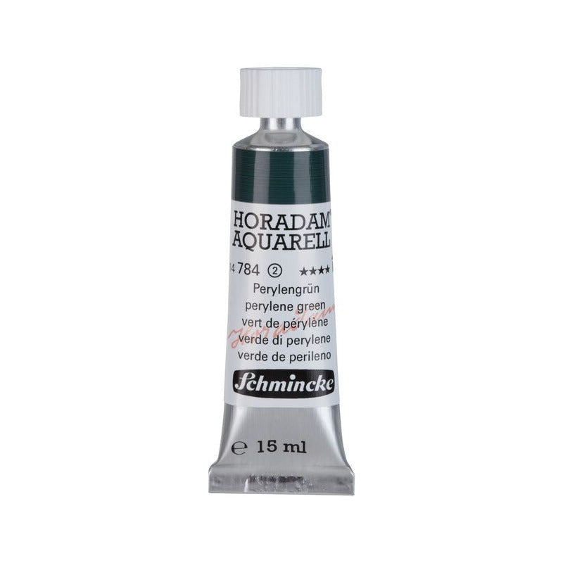 Schmincke Horadam акварелна боя в тубичка 15 ml - Onetz – 784 Периленово зелено
