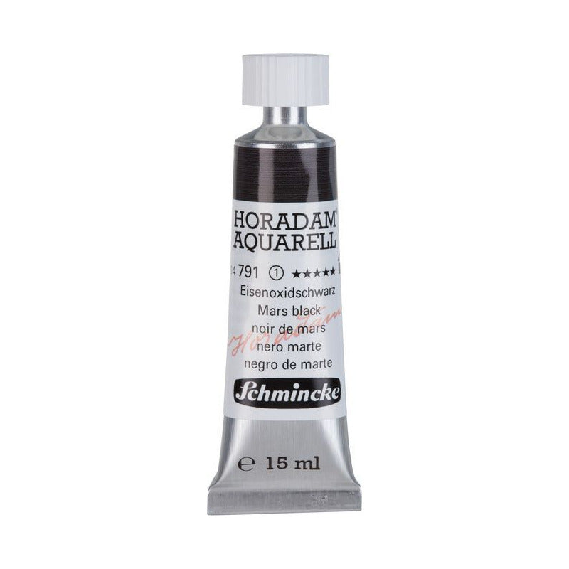 Schmincke Horadam акварелна боя в тубичка 15 ml - Onetz – 791 Марс черно