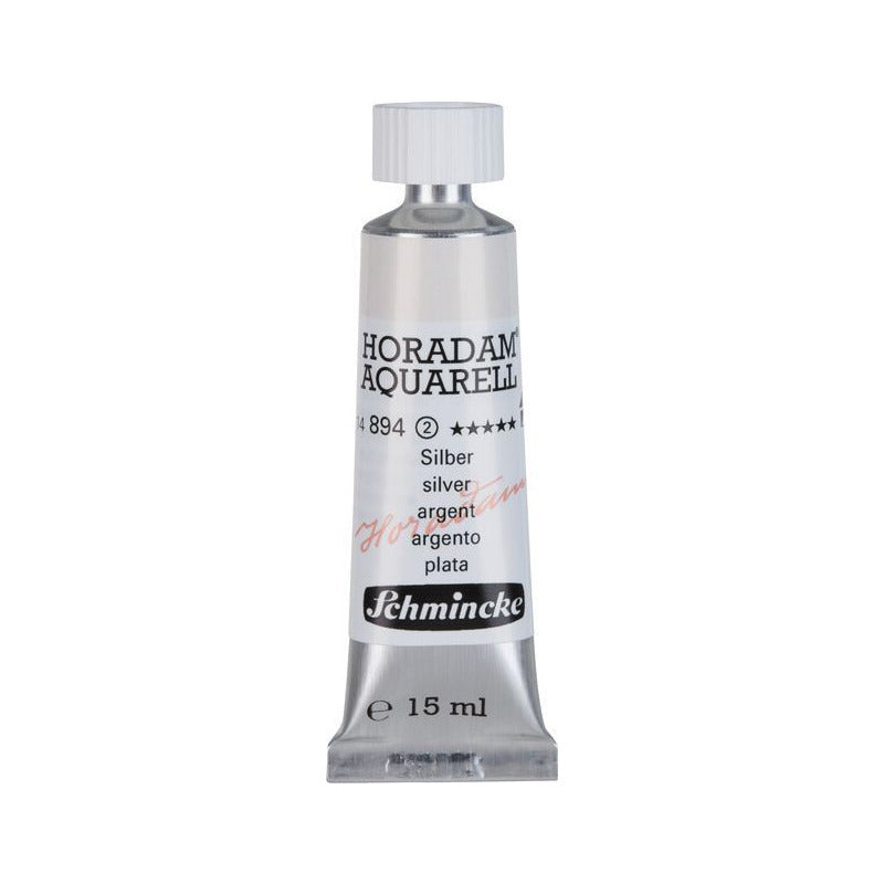 Schmincke Horadam акварелна боя в тубичка 15 ml - Onetz – 894 Сребро