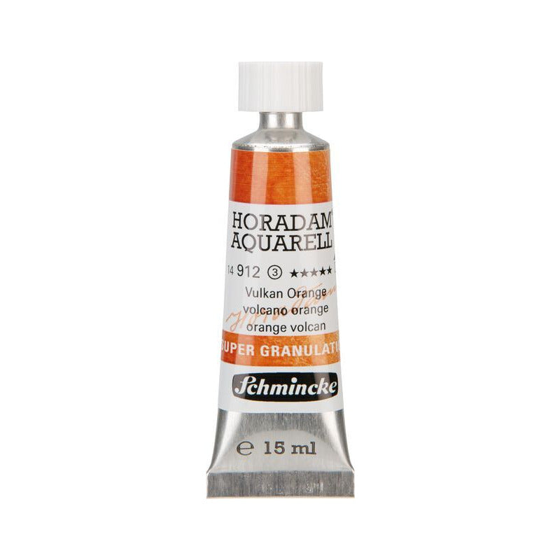 Schmincke Horadam акварелна боя в тубичка 15 ml - Onetz – 912 Вулкан оранжево