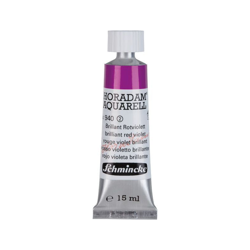 Schmincke Horadam акварелна боя в тубичка 15 ml - Onetz – 940 Брилянтно червено-виолетово