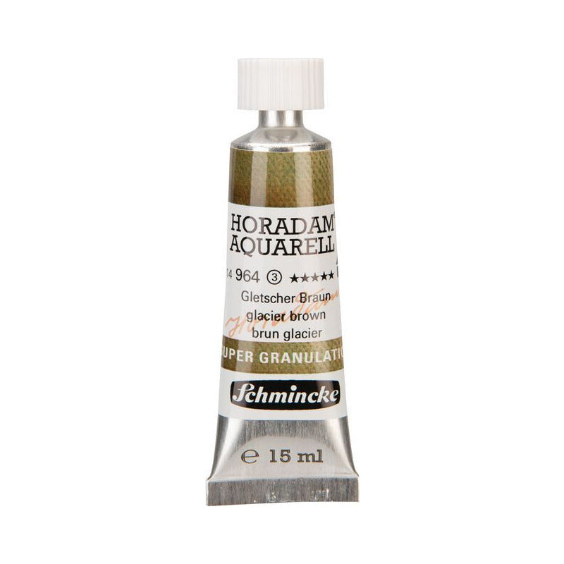 Schmincke Horadam акварелна боя в тубичка 15 ml - Onetz – 964 Ледниково кафяво