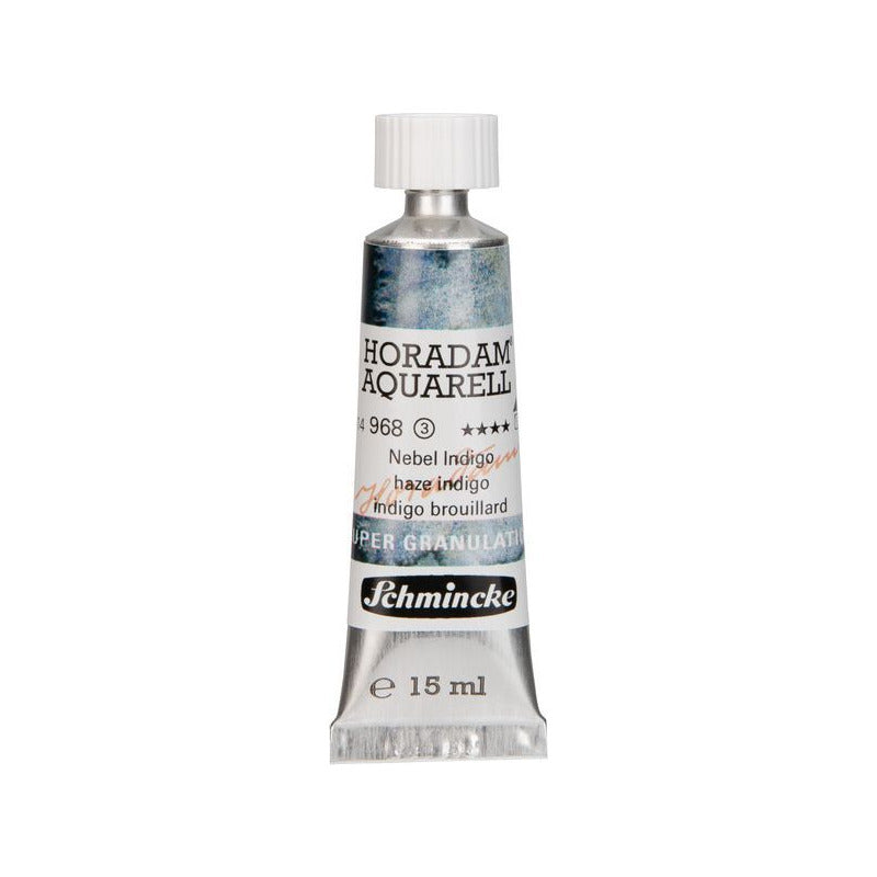 Schmincke Horadam акварелна боя в тубичка 15 ml - Onetz – 968 Мъгла индиго