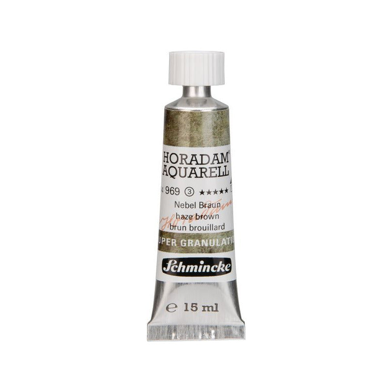 Schmincke Horadam акварелна боя в тубичка 15 ml - Onetz – 969 Мъгла кафяво