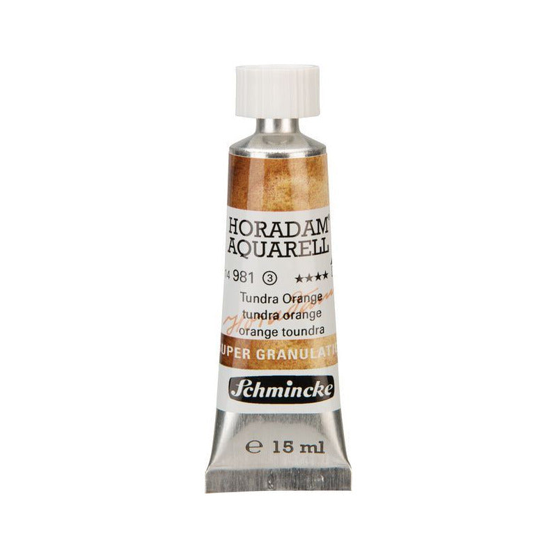 Schmincke Horadam акварелна боя в тубичка 15 ml - Onetz – 981 Тундра оранжево