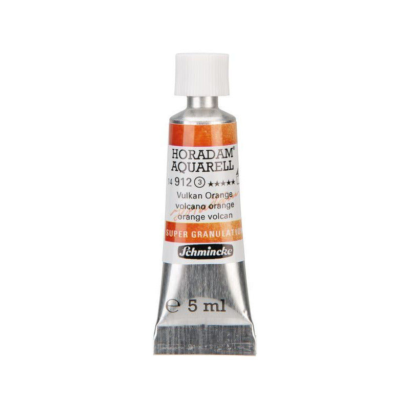 Schmincke Horadam акварелна боя в тубичка 5 ml – Volcano yellow – 912 Вулканично оранжево