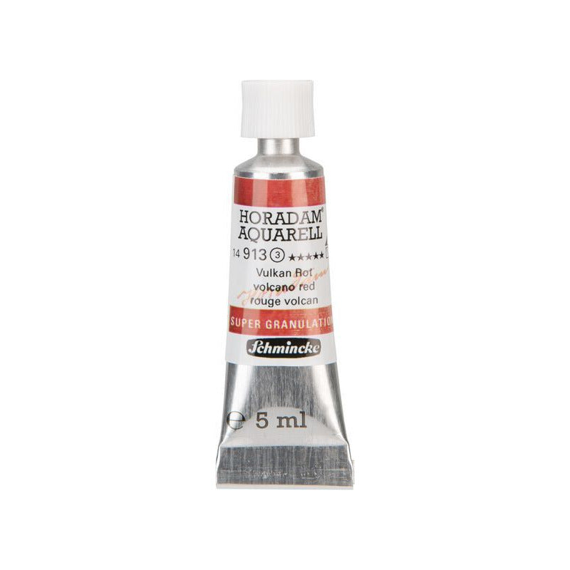 Schmincke Horadam акварелна боя в тубичка 5 ml – Volcano yellow – 913 Вулканично червено