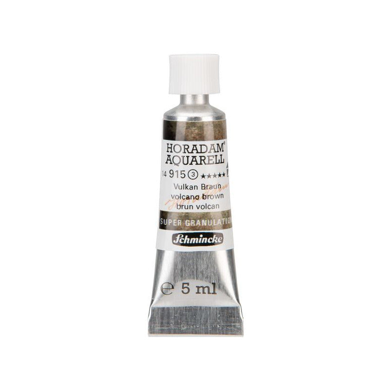 Schmincke Horadam акварелна боя в тубичка 5 ml – Volcano yellow – 915 Вулканично кафяво