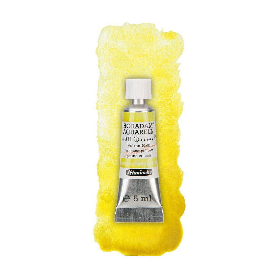 Schmincke Horadam акварелна боя в тубичка 5 ml – Volcano yellow