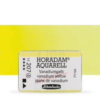 Schmincke Horadam акварелни бои в цяло контейнерче – 207 Vanadium Yellow
