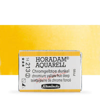 Schmincke Horadam акварелни бои в цяло контейнерче – 213 Chromium Yellow Hue Deep