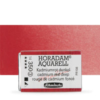 Schmincke Horadam акварелни бои в цяло контейнерче – 350 Cadmium Red Deep