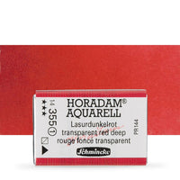 Schmincke Horadam акварелни бои в цяло контейнерче – 355 Transparent Red Deep