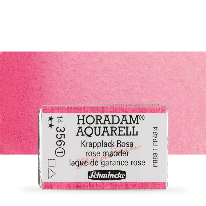 Schmincke Horadam акварелни бои в цяло контейнерче – 356 Rose Madder