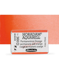 Schmincke Horadam акварелни бои в цяло контейнерче – 360 Permanent Red Orange