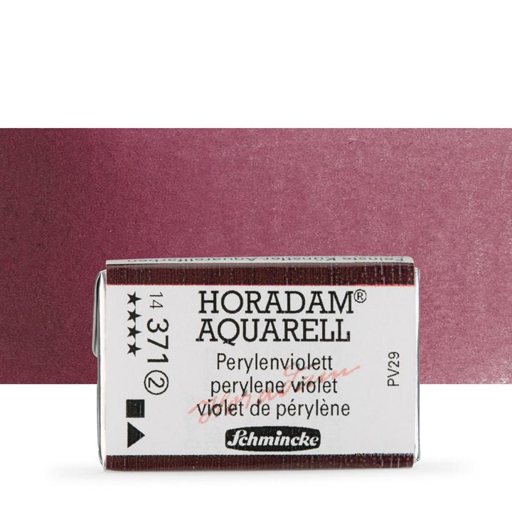 Schmincke Horadam акварелни бои в цяло контейнерче – 371 Perylene Violet