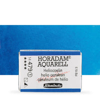 Schmincke Horadam акварелни бои в цяло контейнерче – 479 Helio Cerulean