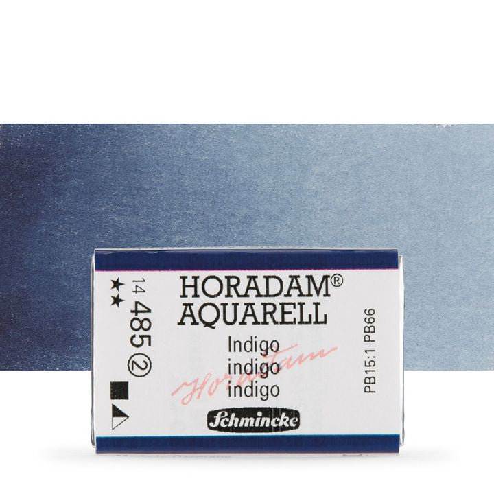 Schmincke Horadam акварелни бои в цяло контейнерче – 485 Indigo