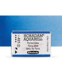 Schmincke Horadam акварелни бои в цяло контейнерче – 491 Paris Blue