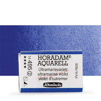 Schmincke Horadam акварелни бои в цяло контейнерче – 495 Ultramarine Violet