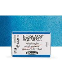 Schmincke Horadam акварелни бои в цяло контейнерче – 499 Cobalt Cerulean