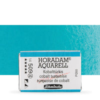 Schmincke Horadam акварелни бои в цяло контейнерче – 509 Cobalt Turquoise