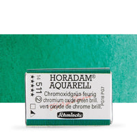 Schmincke Horadam акварелни бои в цяло контейнерче – 511 Chromium Oxide Green Brilliant