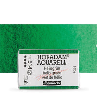 Schmincke Horadam акварелни бои в цяло контейнерче – 514 Helio Green