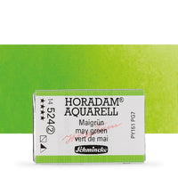 Schmincke Horadam акварелни бои в цяло контейнерче – 524 May Green